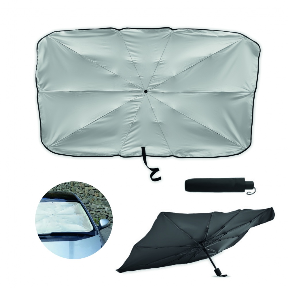 Logo trade promotional product photo of: Car Sunvisor umbrella